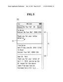 MOBILE TERMINAL AND DISPLAYING METHOD THEREOF diagram and image