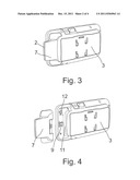 ELECTRONIC DEVICE HOLDER, ESPECIALLY FOR A MOBILE PHONE, FOR USE IN A     MECHANICAL VEHICLE diagram and image