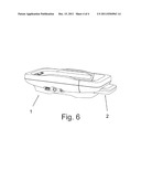 ELECTRONIC DEVICE HOLDER, ESPECIALLY FOR A MOBILE PHONE, FOR USE IN A     MECHANICAL VEHICLE diagram and image