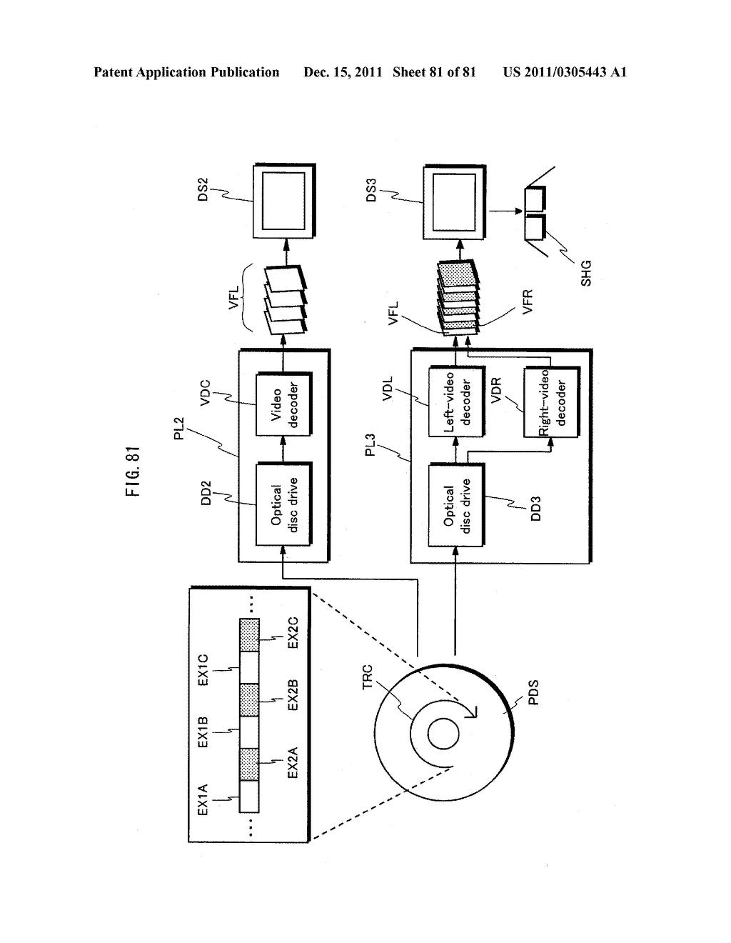 DISPLAY DEVICE AND METHOD, TRANSMISSION DEVICE AND METHOD, AND RECEPTION     DEVICE AND METHOD - diagram, schematic, and image 82