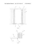 PANEL-STORING SHELF AND PANEL-TRANSPORTING SYSTEM diagram and image