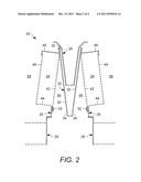 CONFIGURATION OF CONTACTING ZONES IN VAPOR LIQUID CONTACTING APPARATUSES diagram and image