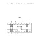 Coaxial connector having a dielectric material for impedance matching diagram and image