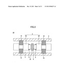 Coaxial connector having a dielectric material for impedance matching diagram and image