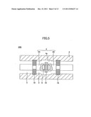 Coaxial connector having a dielectric material for impedance matching diagram and image