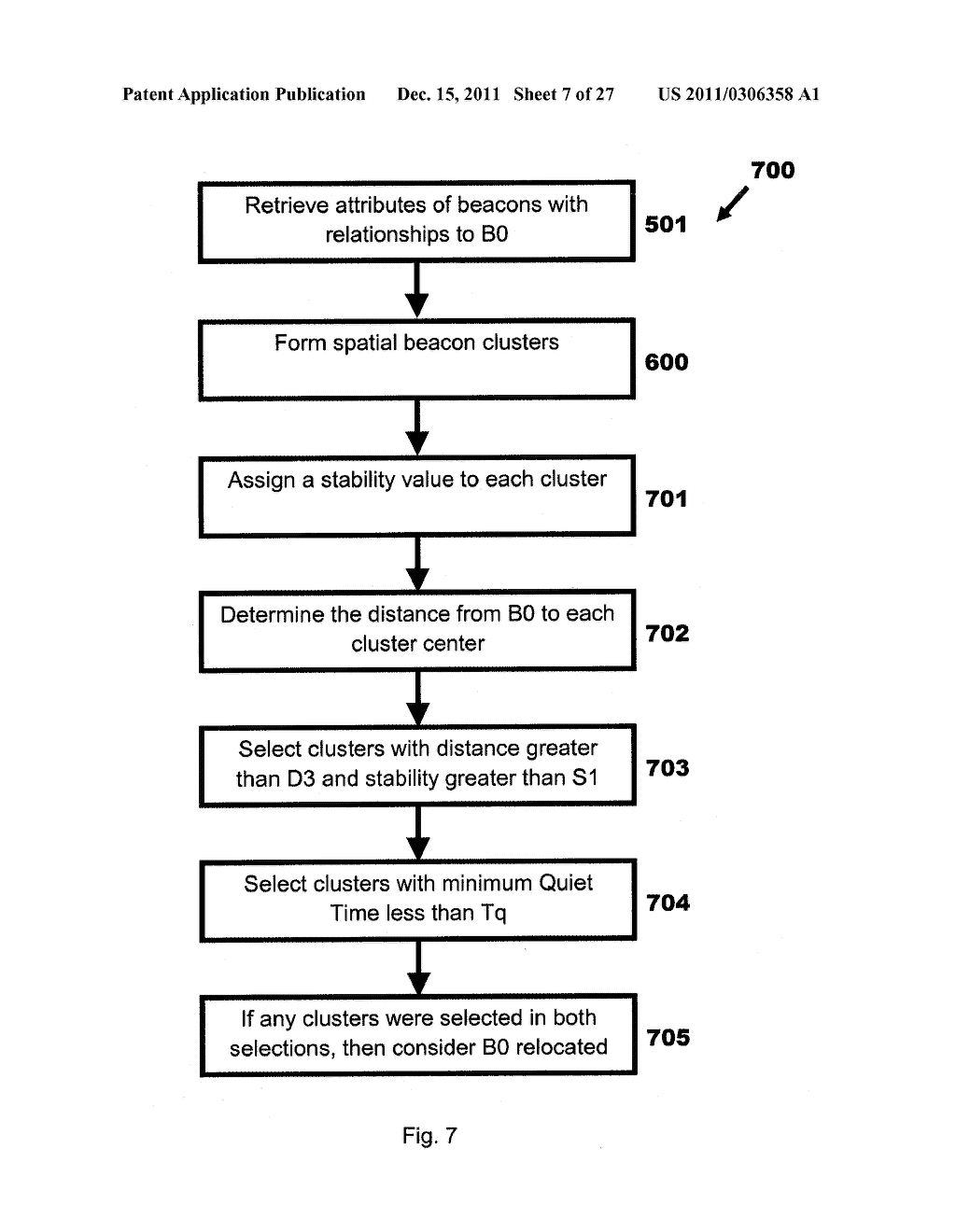 SYSTEMS FOR AND METHODS OF DETERMINING LIKELIHOOD OF REFERENCE POINT     IDENTITY DUPLICATION IN A POSITIONING SYSTEM - diagram, schematic, and image 08