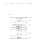 COMPUTER-READABLE STORAGE MEDIUM, GAME APPARATUS, GAME SYSTEM AND GAME     METHOD diagram and image