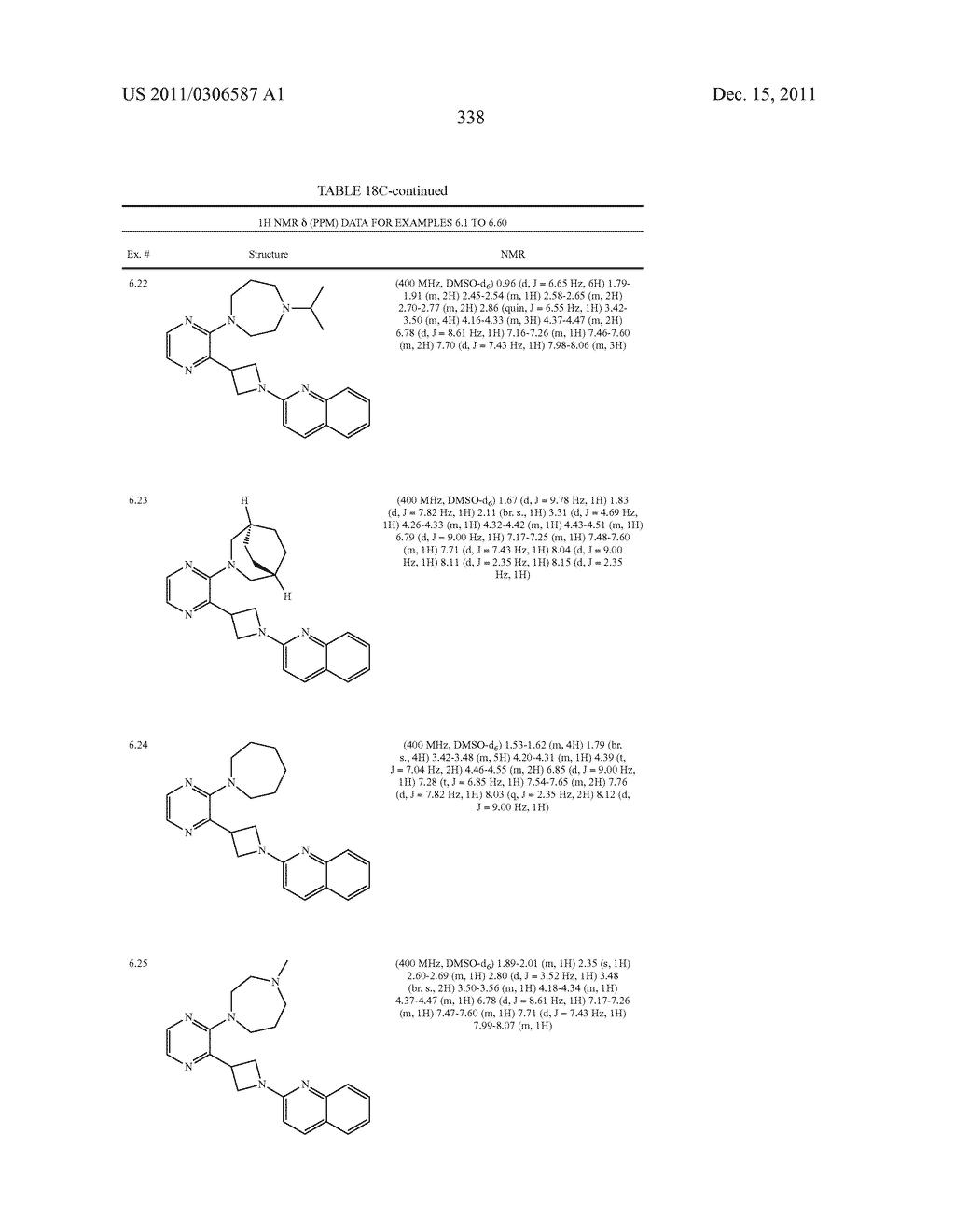 UNSATURATED NITROGEN HETEROCYCLIC COMPOUNDS USEFUL AS PDE10 INHIBITORS - diagram, schematic, and image 339