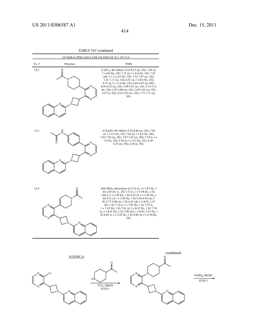 UNSATURATED NITROGEN HETEROCYCLIC COMPOUNDS USEFUL AS PDE10 INHIBITORS - diagram, schematic, and image 415