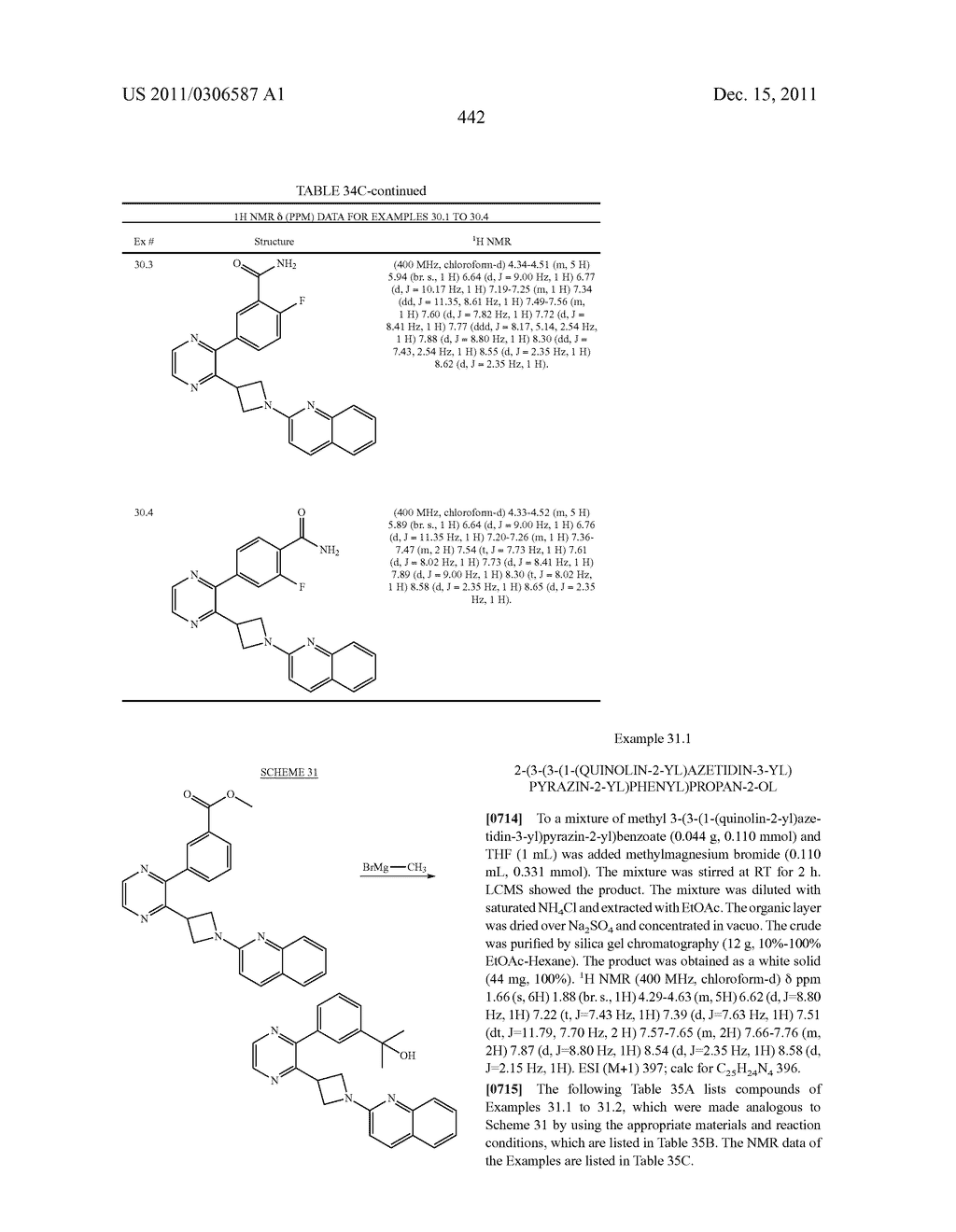 UNSATURATED NITROGEN HETEROCYCLIC COMPOUNDS USEFUL AS PDE10 INHIBITORS - diagram, schematic, and image 443