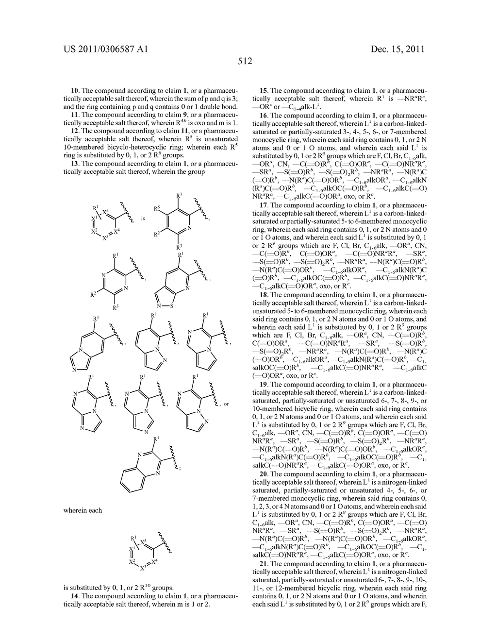UNSATURATED NITROGEN HETEROCYCLIC COMPOUNDS USEFUL AS PDE10 INHIBITORS - diagram, schematic, and image 513