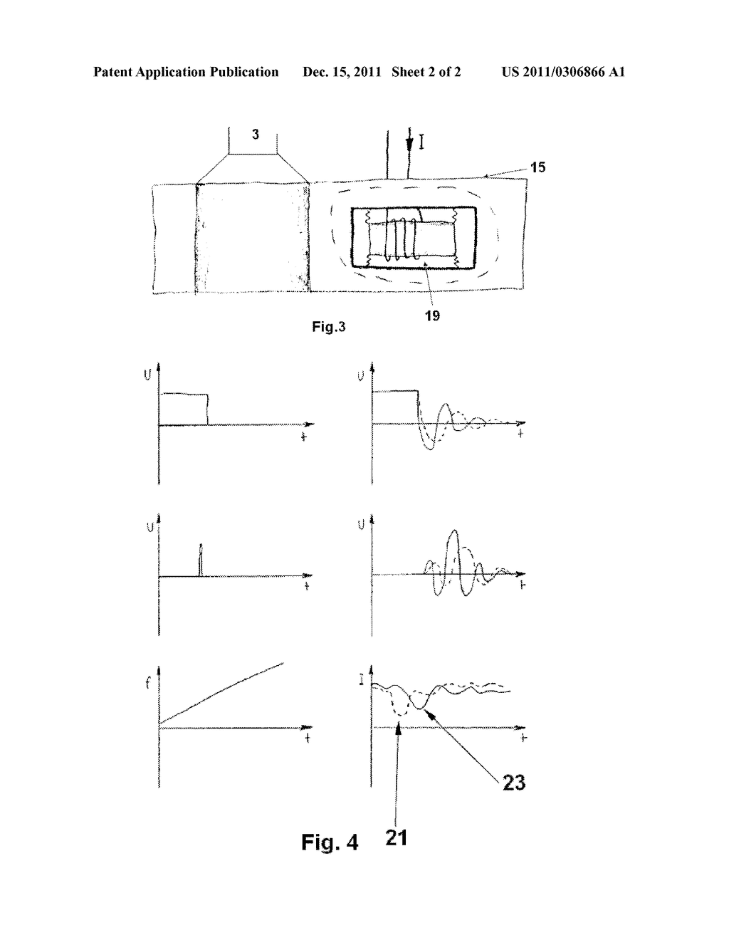 Apparatus and method for the vibratory stimulation of at least one portion     of a vascular access device for its monitoring - diagram, schematic, and image 03