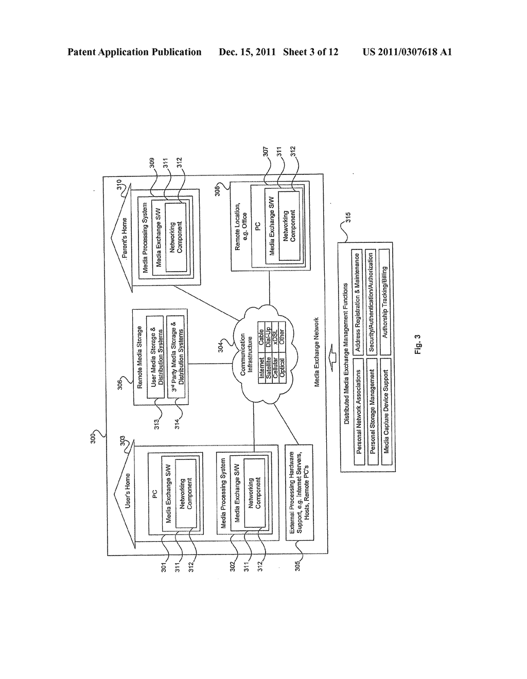 SECURE LEGACY MEDIA PERIPHERAL ASSOCIATION WITH AUTHENTICATION IN A MEDIA     EXCHANGE NETWORK - diagram, schematic, and image 04
