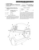 Ballistic and Impact Protective Visor System for Military Helmet Assembly diagram and image