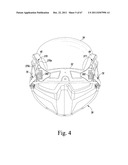 Ballistic and Impact Protective Visor System for Military Helmet Assembly diagram and image