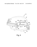 Ballistic and Impact Protective Visor System for Military Helmet Assembly diagram and image