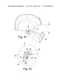 Ballistic and Impact Protective Visor System for Military Helmet Assembly diagram and image