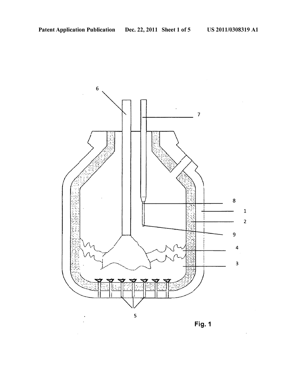 Measuring probes for measuring and taking samples with a metal melt - diagram, schematic, and image 02