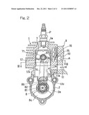 TWO-STROKE CYCLE COMBUSTION ENGINE OF AIR SCAVENGING TYPE diagram and image