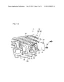 TWO-STROKE CYCLE COMBUSTION ENGINE OF AIR SCAVENGING TYPE diagram and image