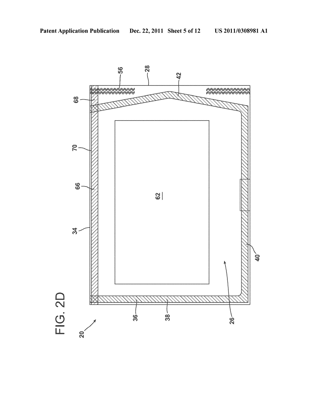 SEALED POUCHES FOR MEDICAL DEVICES HAVING TEXTURED OPENING FLANGES AND     METHODS THEREFOR - diagram, schematic, and image 06