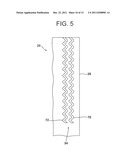 SEALED POUCHES FOR MEDICAL DEVICES HAVING TEXTURED OPENING FLANGES AND     METHODS THEREFOR diagram and image