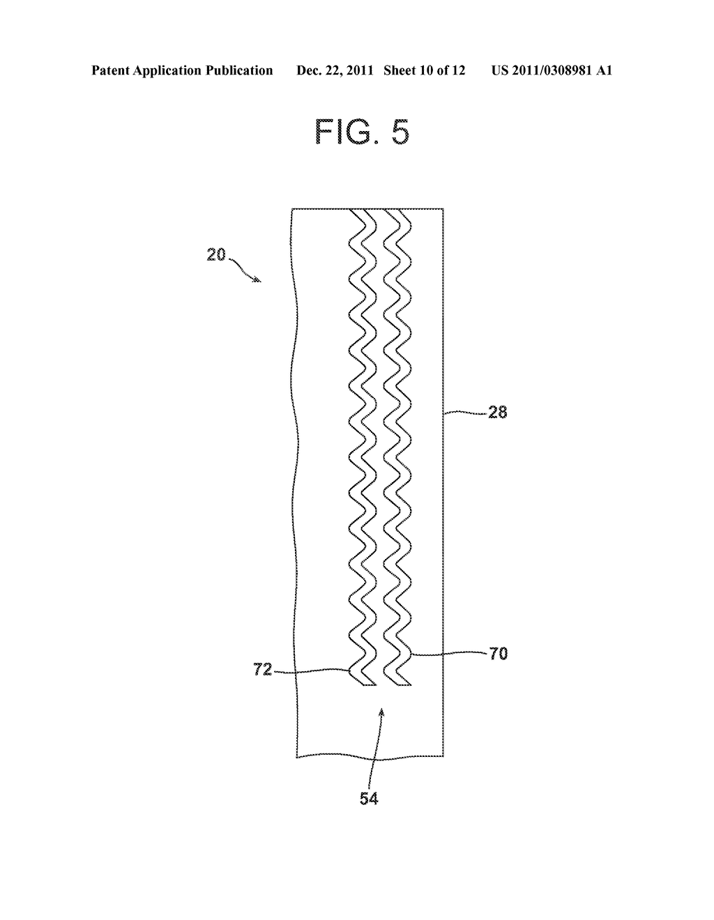 SEALED POUCHES FOR MEDICAL DEVICES HAVING TEXTURED OPENING FLANGES AND     METHODS THEREFOR - diagram, schematic, and image 11