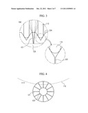 APPARATUS AND METHOD FOR WET TREATMENT OF AN OBJECT AND FLUID DIFFUSION     PLATE AND BARREL USED THEREIN diagram and image