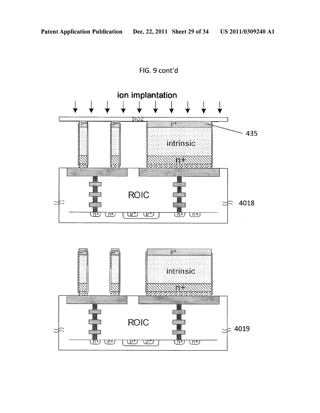 POLARIZED LIGHT DETECTING DEVICE AND FABRICATION METHODS OF THE SAME - diagram, schematic, and image 30