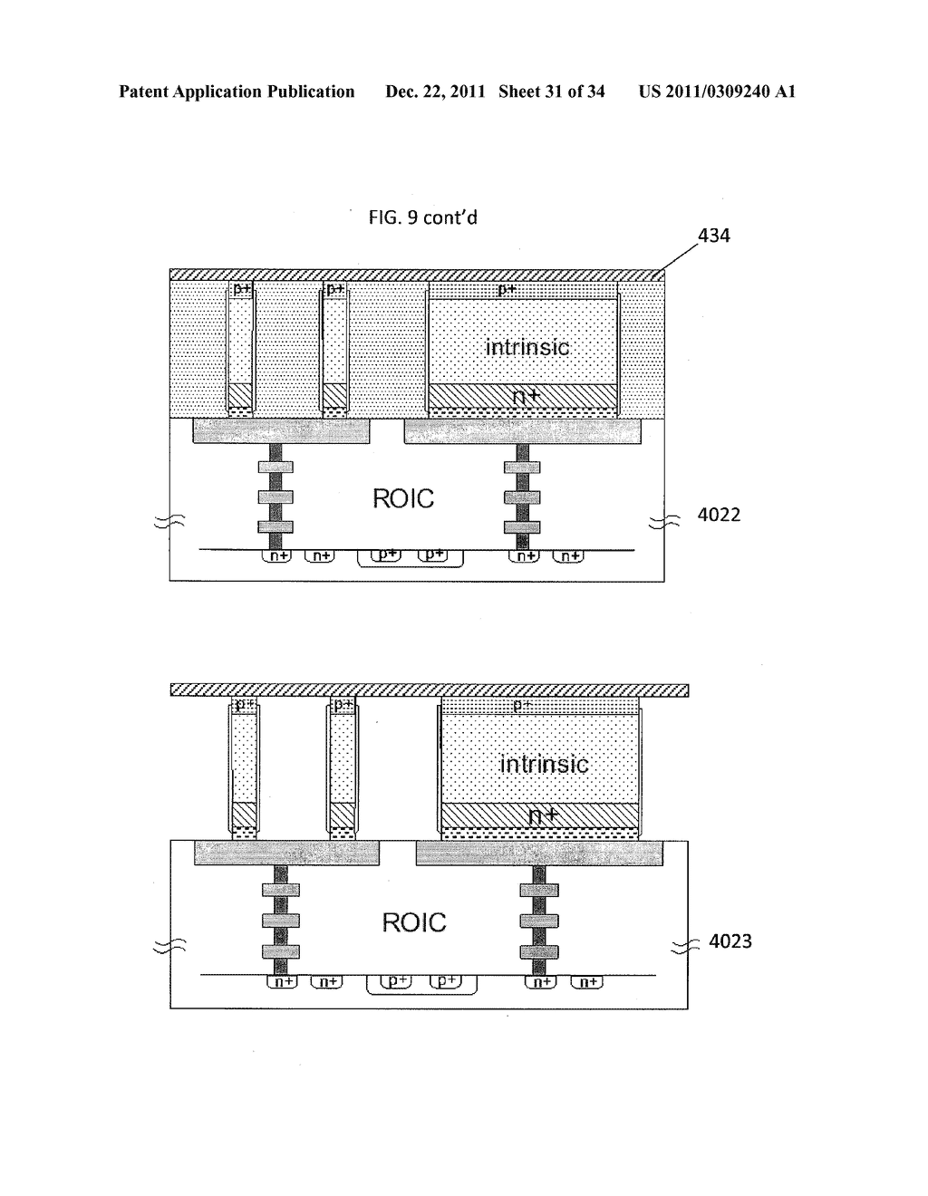 POLARIZED LIGHT DETECTING DEVICE AND FABRICATION METHODS OF THE SAME - diagram, schematic, and image 32