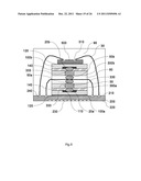 Multi-chip stack package structure diagram and image