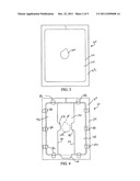 LABEL ASSEMBLY FOR APPLYING A LABEL TO ELECTRONIC DEVICES diagram and image