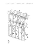 Adjustable height horizontal lockable frame method to attach and to lift a     truck bed cover diagram and image