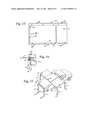 Adjustable height horizontal lockable frame method to attach and to lift a     truck bed cover diagram and image