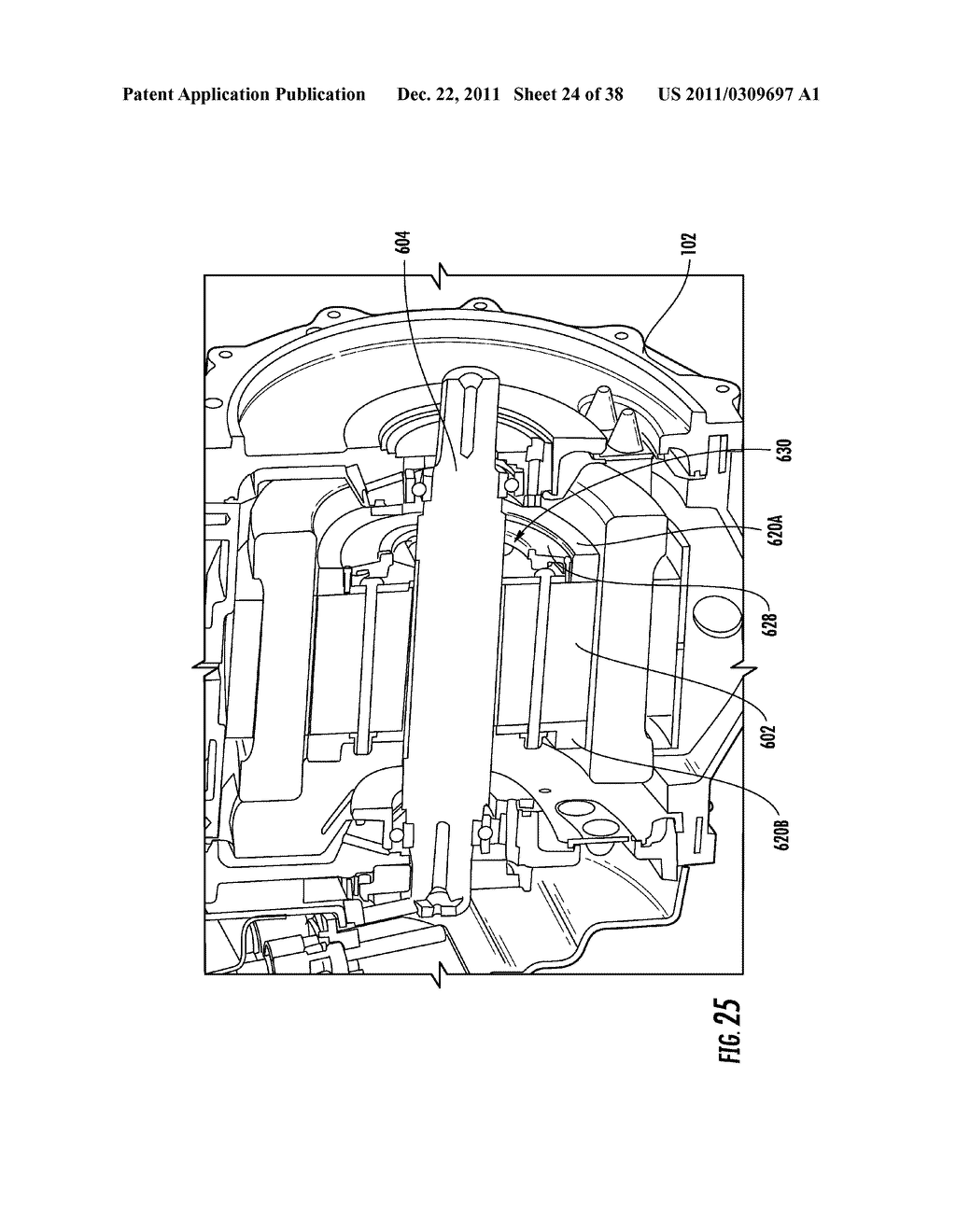 ELECTRIC MOTOR ASSEMBLIES INCLUDING STATOR AND/OR ROTOR COOLING - diagram, schematic, and image 25