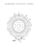 ELECTRIC MOTOR ASSEMBLIES INCLUDING STATOR AND/OR ROTOR COOLING diagram and image