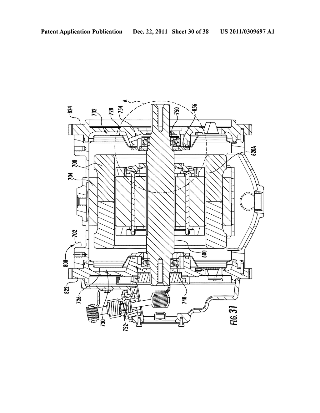 ELECTRIC MOTOR ASSEMBLIES INCLUDING STATOR AND/OR ROTOR COOLING - diagram, schematic, and image 31