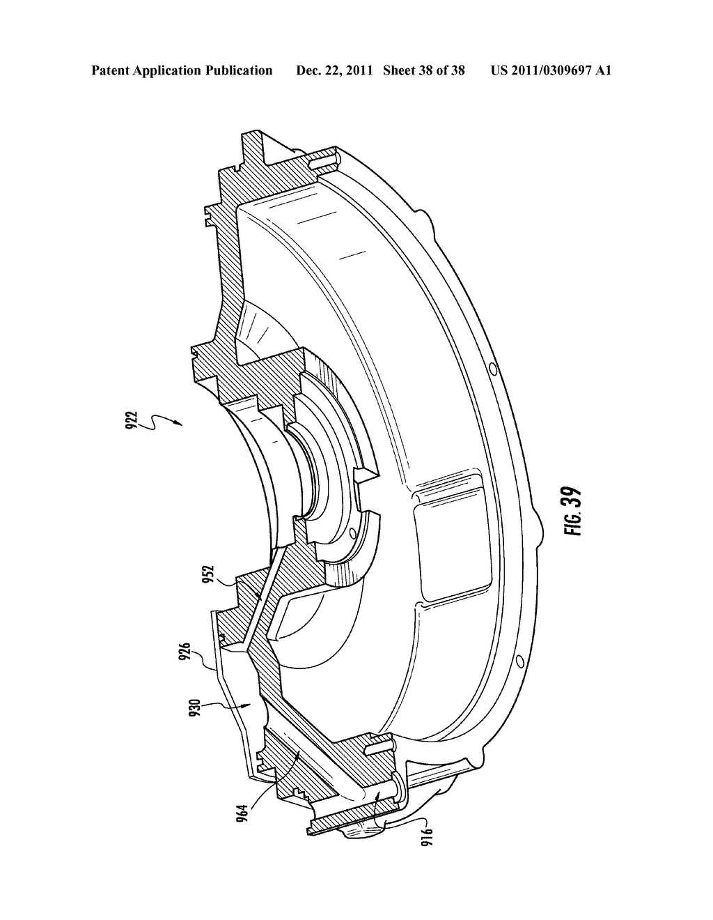 ELECTRIC MOTOR ASSEMBLIES INCLUDING STATOR AND/OR ROTOR COOLING - diagram, schematic, and image 39
