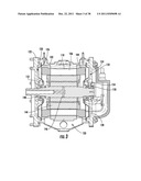 Electric Motor Assemblies Including Stator and/or Rotor Cooling diagram and image