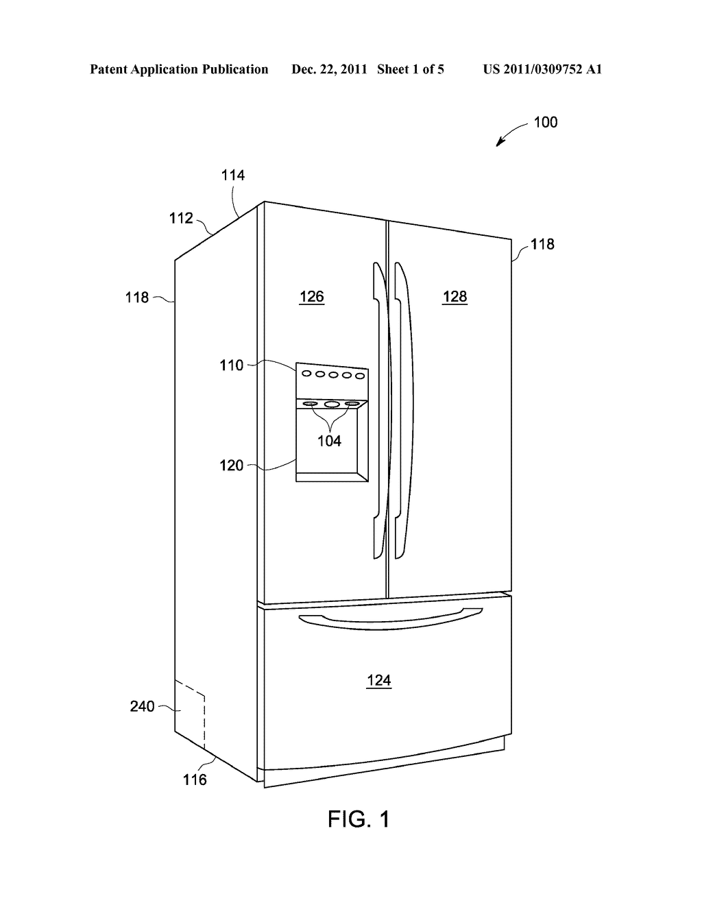 APPLIANCE WITH AN IMPROVED SOLID STATE DEVICE LIGHTING - diagram, schematic, and image 02