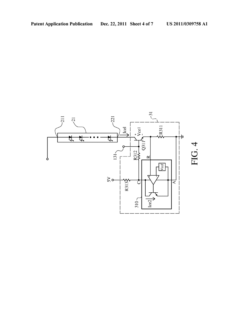 DRIVING CIRCUIT FOR LED LAMP - diagram, schematic, and image 05