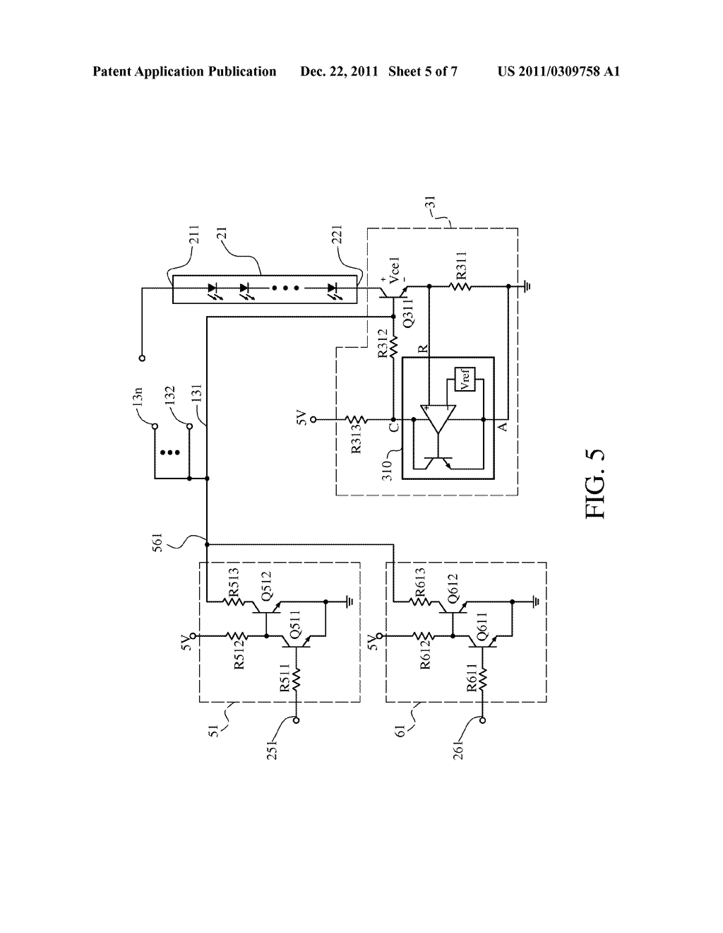 DRIVING CIRCUIT FOR LED LAMP - diagram, schematic, and image 06