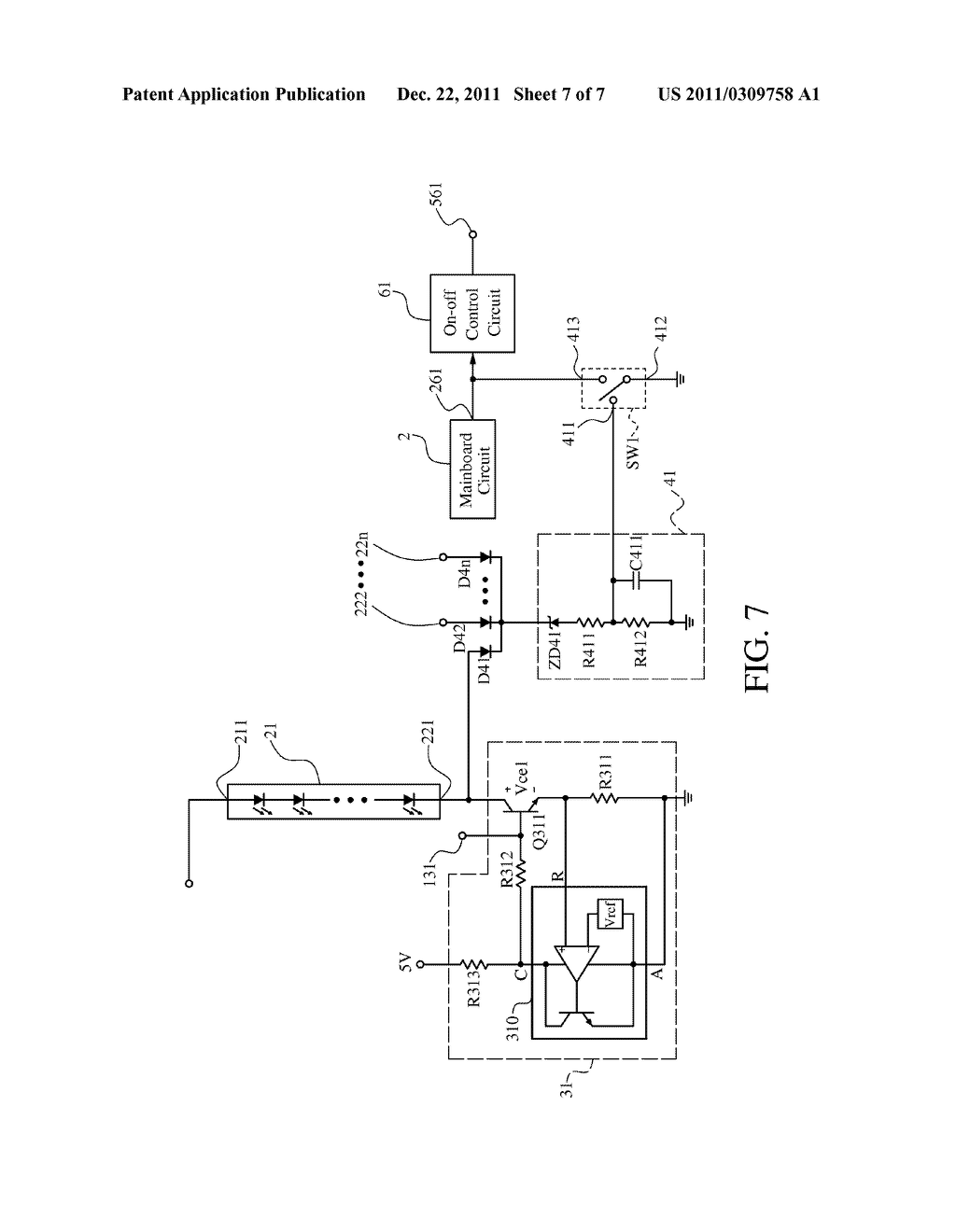 DRIVING CIRCUIT FOR LED LAMP - diagram, schematic, and image 08