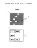 PORTABLE TERMINAL DEVICE AND DISPLAY CONTROL METHOD diagram and image