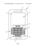 INPUTTING SYMBOLS INTO AN ELECTRONIC DEVICE HAVING A TOUCH-SCREEN diagram and image