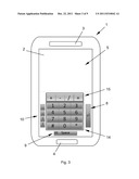 INPUTTING SYMBOLS INTO AN ELECTRONIC DEVICE HAVING A TOUCH-SCREEN diagram and image