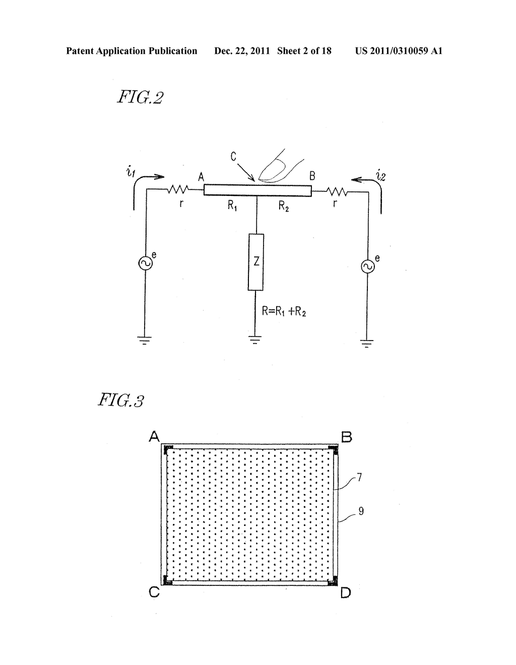 TOUCH SENSOR, DISPLAY DEVICE WITH TOUCH SENSOR, AND METHOD OF GENERATING     LOCATION DATA - diagram, schematic, and image 03
