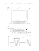 TOUCH SENSOR, DISPLAY DEVICE WITH TOUCH SENSOR, AND METHOD OF GENERATING     LOCATION DATA diagram and image