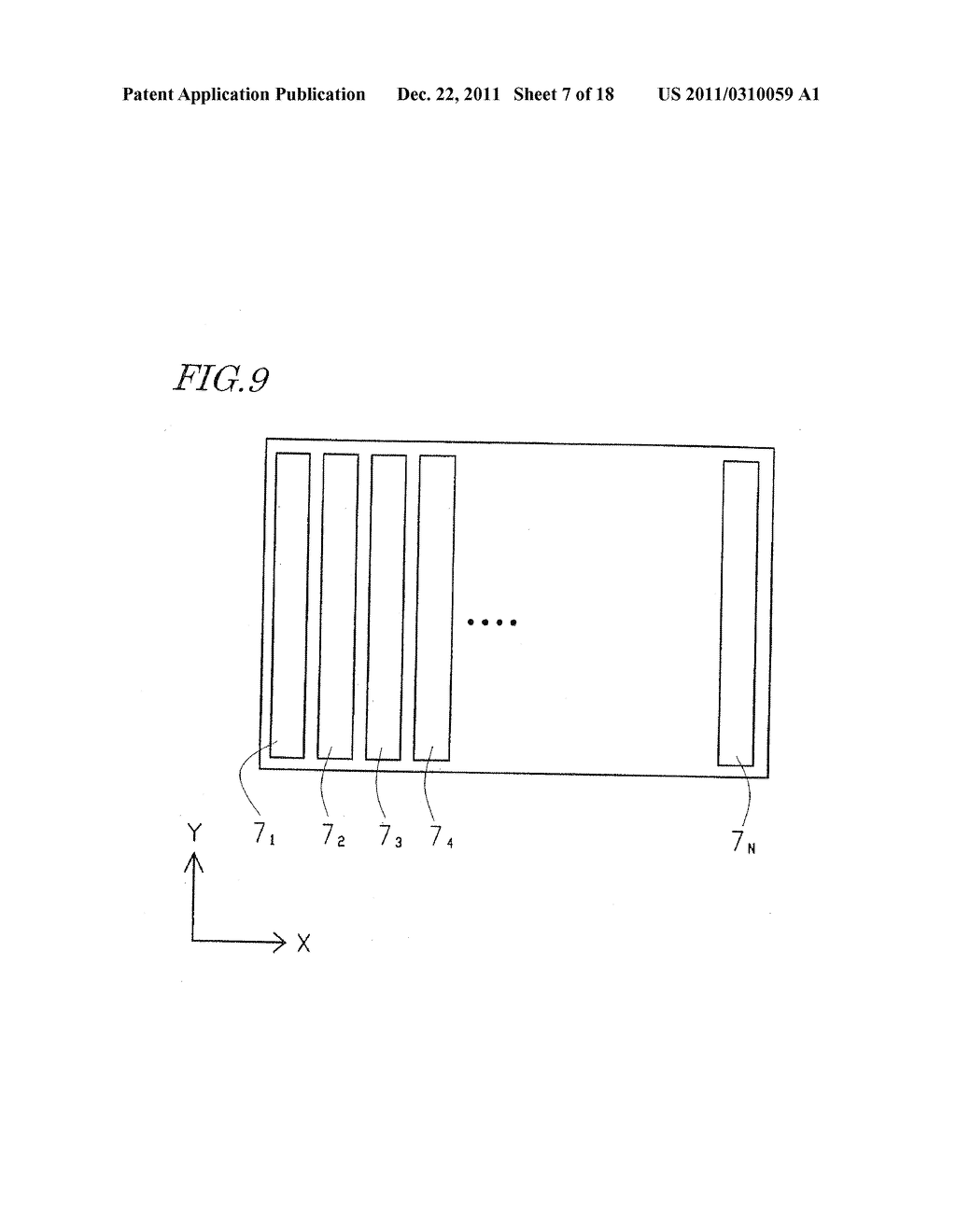 TOUCH SENSOR, DISPLAY DEVICE WITH TOUCH SENSOR, AND METHOD OF GENERATING     LOCATION DATA - diagram, schematic, and image 08