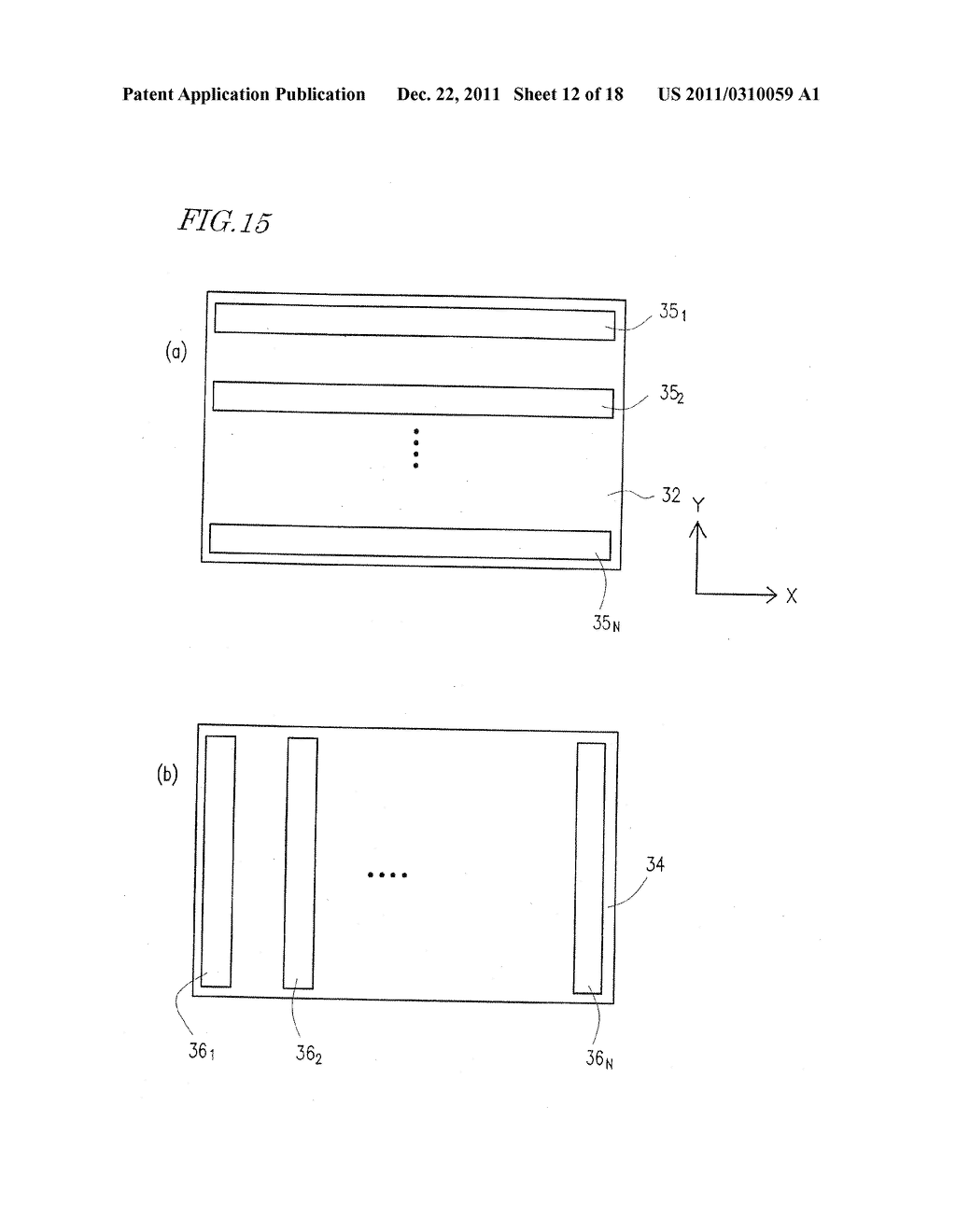 TOUCH SENSOR, DISPLAY DEVICE WITH TOUCH SENSOR, AND METHOD OF GENERATING     LOCATION DATA - diagram, schematic, and image 13